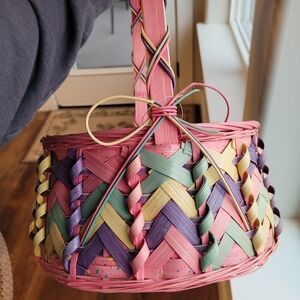 Pink Easter Basket